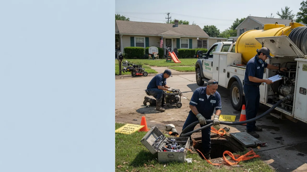 Septic Tank Pumping in Shawnee, KS near me
